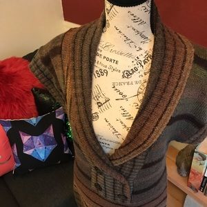 Earth-toned Sweater Dress